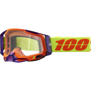 100% Crossbril Racecraft 2 Panam Clear