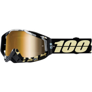 100% Crossbril Racecraft Ergoflash Mirror Gold