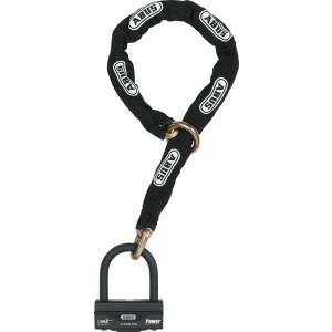 ABUS Kettingslot 58/140 HB100+12KS 120 loop bla (120cm)